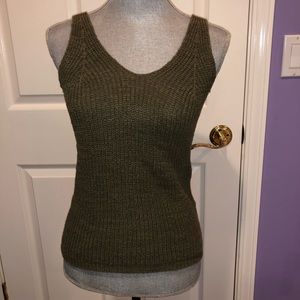 madewell sweater tank